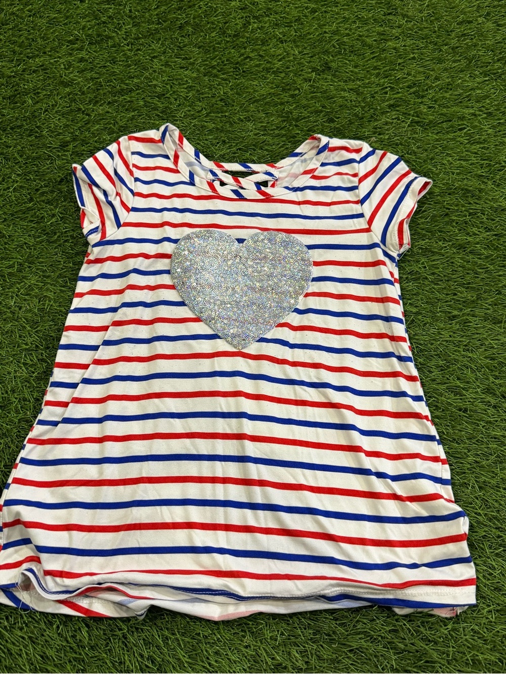 Girls Btween Patriotic Tee Top